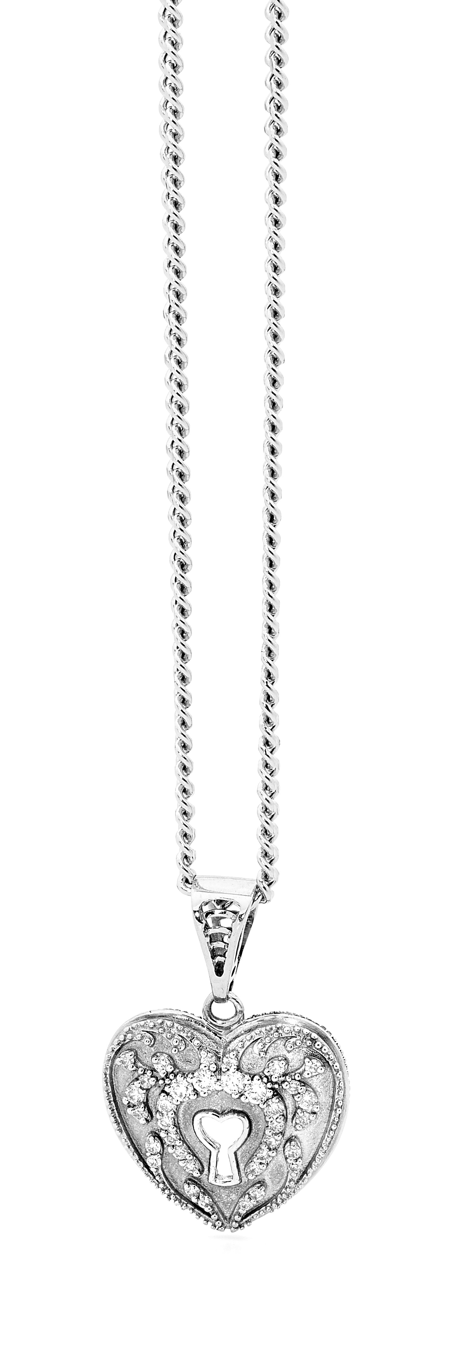 Heart Lock Pendant