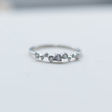 Load image into Gallery viewer, Irregular Diamond Ring-18k Gold-Valentines Day-Sale-Gift-Petite
